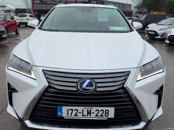 Lexus RX SUV, Petrol Hybrid, 2017, White