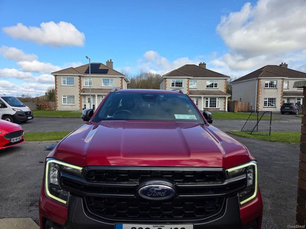 Ford Ranger Pick Up, Diesel, 2023, Red