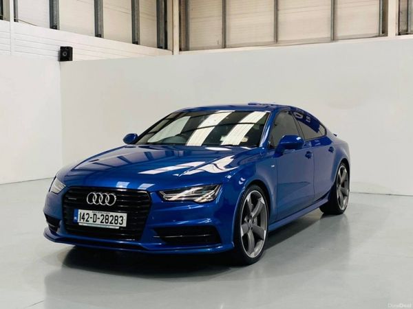 Audi A7 Hatchback, Diesel, 2014, Blue
