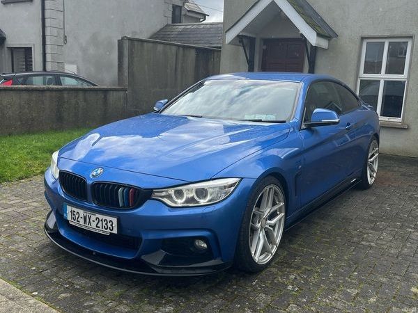 BMW 4-Series Coupe, Diesel, 2015, Blue