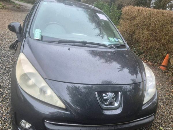 Peugeot 207 Hatchback, Petrol, 2012, Black