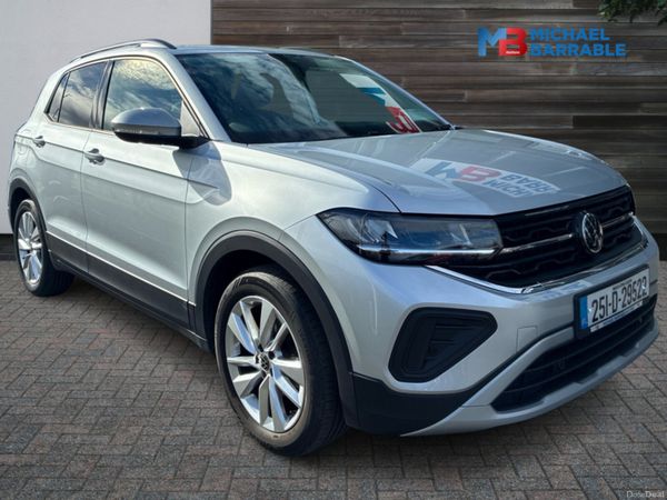 Volkswagen T-Cross SUV, Petrol, 2025, Grey