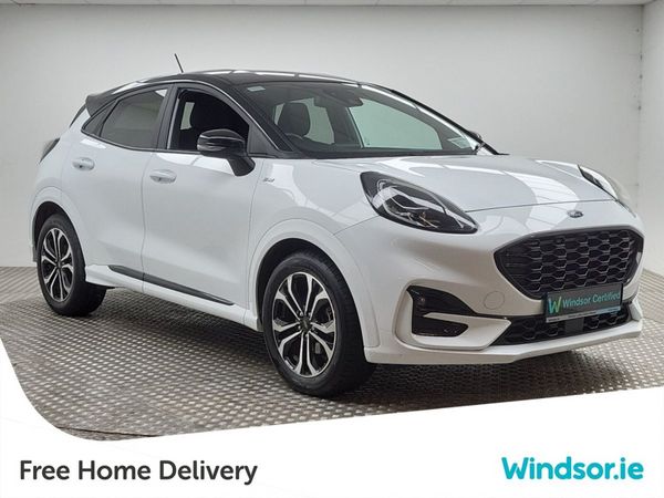 Ford Puma MPV, Petrol Hybrid, 2022, White