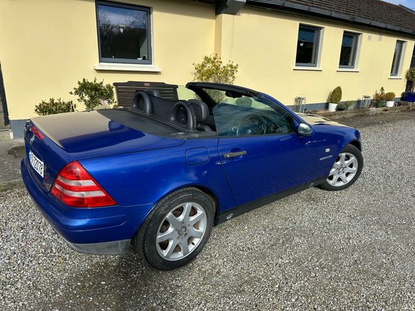 Mercedes-Benz SLK Convertible, Petrol, 1997, Blue