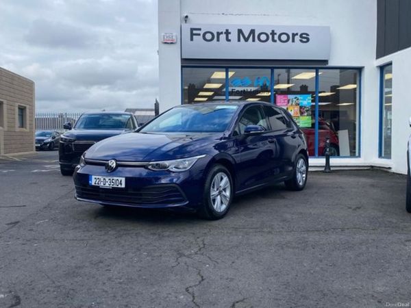 Volkswagen Golf Hatchback, Petrol, 2022, Blue
