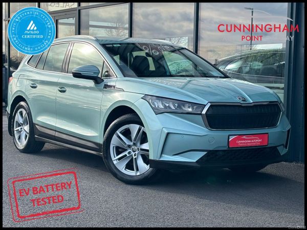 Skoda Enyaq Estate, Electric, 2023, Silver