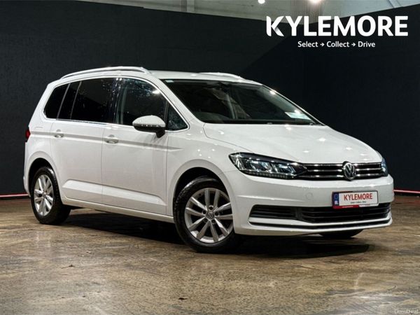Volkswagen Touran MPV, Petrol, 2018, White
