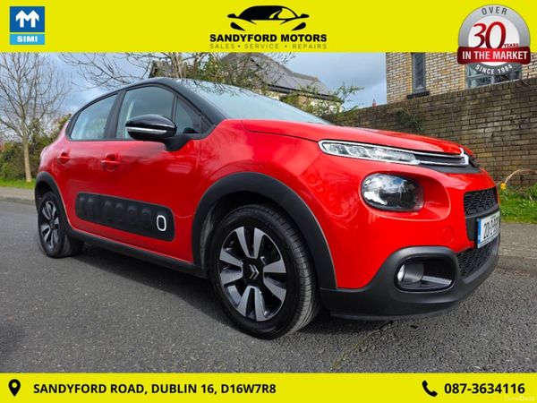 Citroen C3 Hatchback, Petrol, 2020, Orange