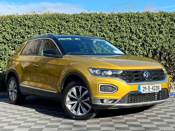 Volkswagen T-Roc SUV, Diesel, 2021, Yellow
