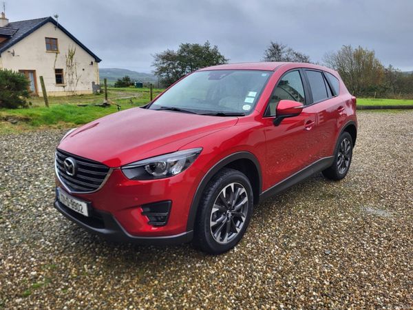 Mazda CX-5 SUV, Diesel, 2017, Red
