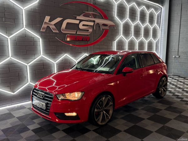 Audi A3 Hatchback, Diesel, 2015, Red