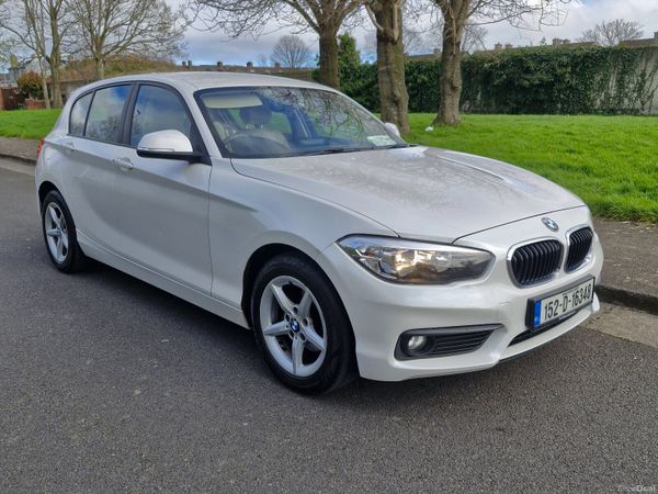 BMW 1-Series Hatchback, Diesel, 2015, White