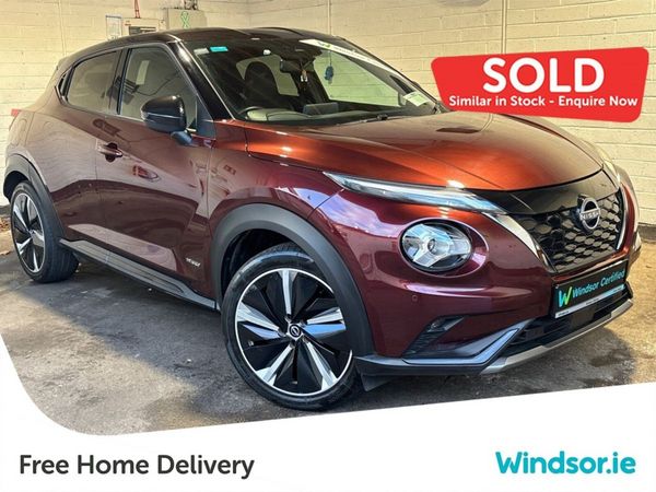 Nissan Juke SUV, Petrol Hybrid, 2024, Red