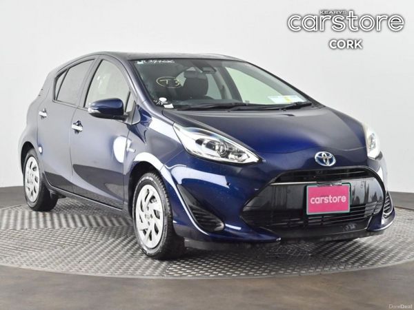 Toyota Aqua Hatchback, Petrol Hybrid, 2019, Blue