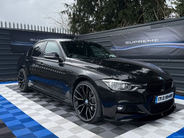 BMW 3-Series Saloon, Petrol Plug-in Hybrid, 2017, Black