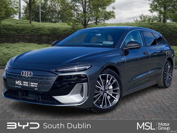 Audi A6 Estate, Electric, 2025, Grey