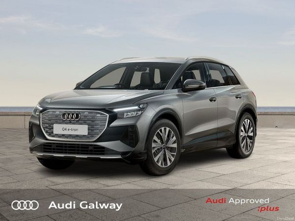 Audi Q4 e-tron SUV, Electric, 2024, Grey