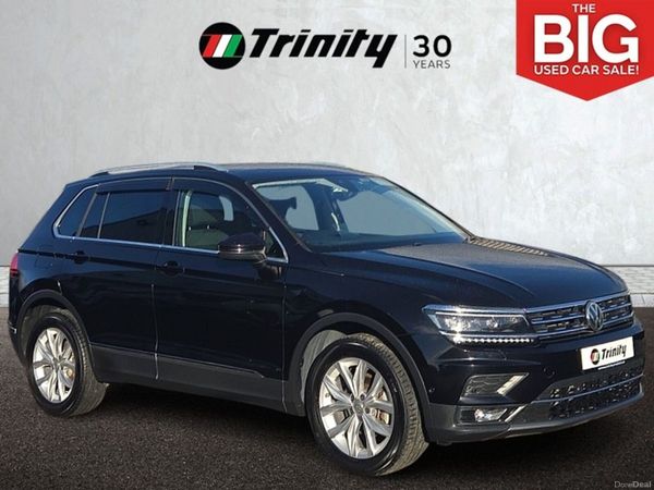 Volkswagen Tiguan SUV, Diesel, 2018, Black