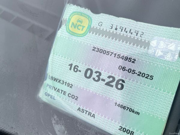 Opel Astra Hatchback, Petrol, 2008, Black