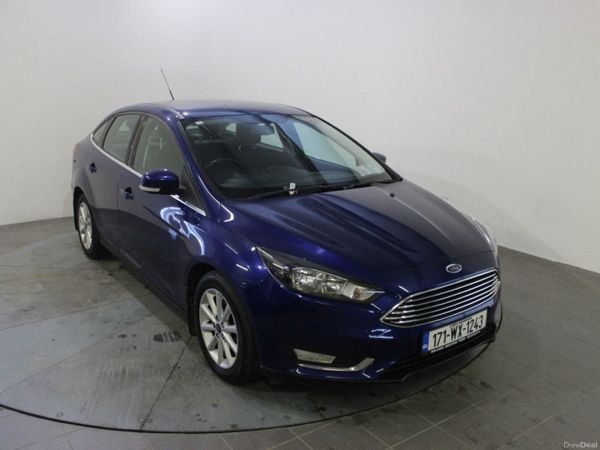 Ford Focus Saloon, Petrol, 2017, Blue