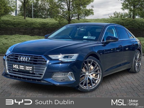 Audi A6 Saloon, Petrol Plug-in Hybrid, 2021, Blue