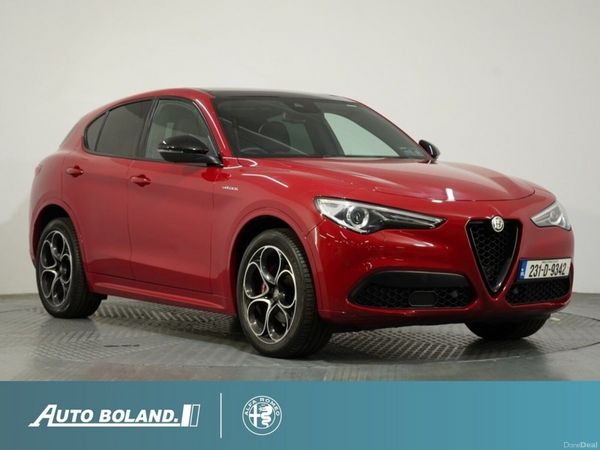 Alfa Romeo Stelvio Estate, Diesel, 2023, Red