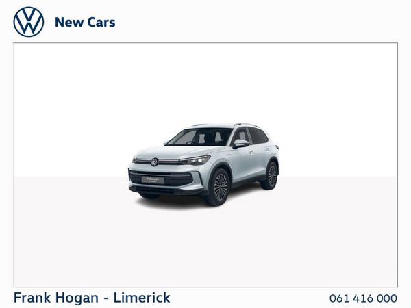 Volkswagen Tiguan SUV, Petrol Plug-in Hybrid, 2026, Grey