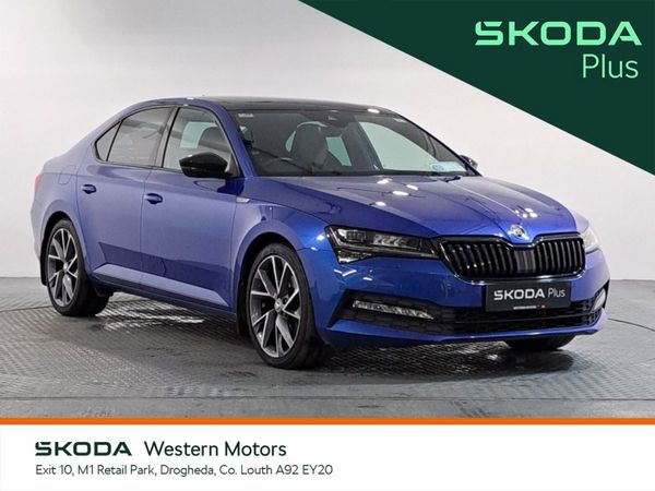Skoda Superb Saloon, Diesel, 2023, Blue