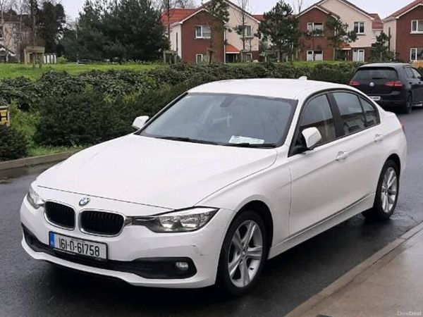 BMW 3-Series Saloon, Diesel, 2016, White