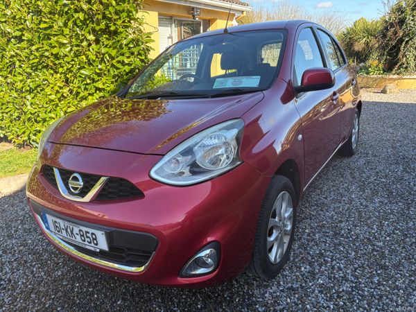 Nissan Micra Hatchback, Petrol, 2016, Red