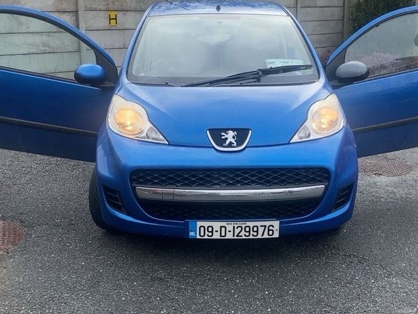 Peugeot 107 Hatchback, Petrol, 2009, Blue