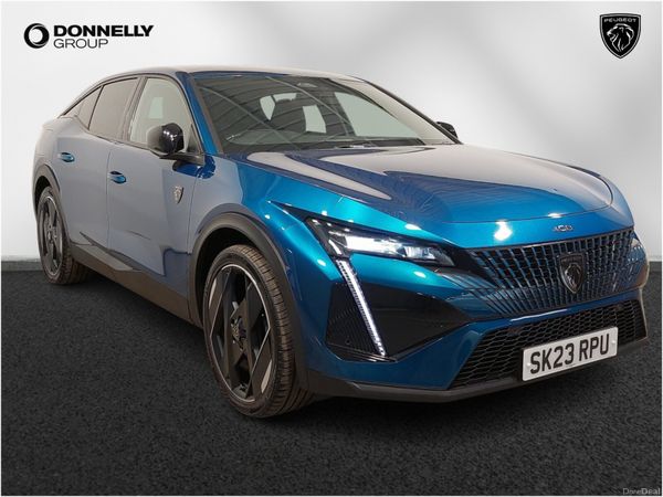 Peugeot 408 Hatchback, Petrol Hybrid, 2023, Blue