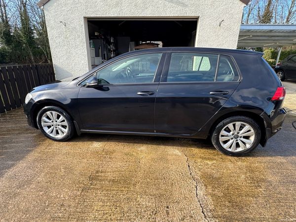 Volkswagen Golf Hatchback, Diesel, 2014, Black