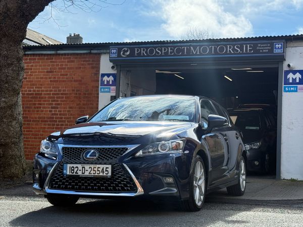 Lexus CT Hatchback, Petrol Hybrid, 2018, Blue