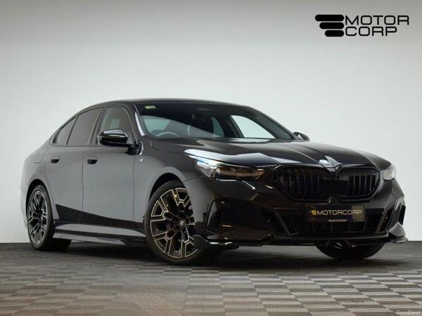 BMW 5-Series Saloon, Petrol Plug-in Hybrid, 2025, Black