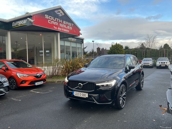 Volvo XC60 SUV, Petrol Hybrid, 2022, Black