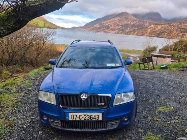 Skoda Octavia Estate/Jeep, Petrol, 2007, Blue