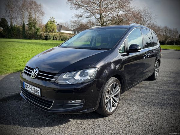 Volkswagen Sharan MPV, Petrol, 2014, Black
