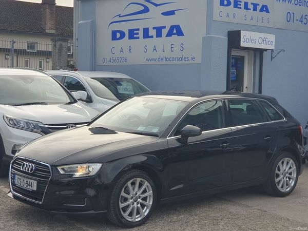 Audi A3 Hatchback, Diesel, 2017, Black