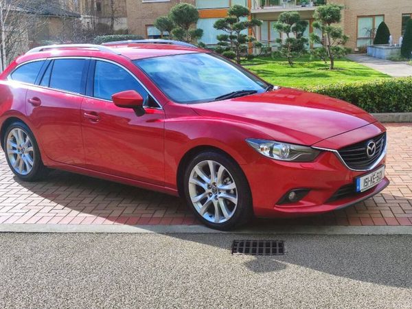 Mazda Mazda6 Estate, Diesel, 2015, Red