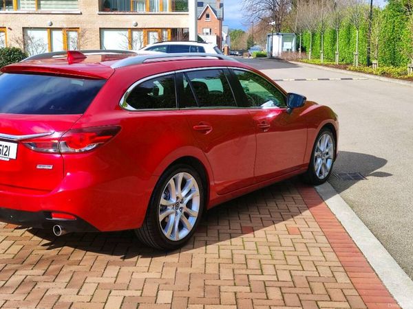 Mazda Mazda6 Estate, Diesel, 2015, Red