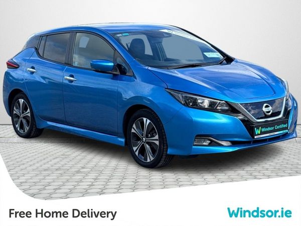 Nissan Leaf Hatchback, Electric, 2022, Blue