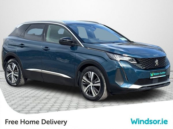 Peugeot 3008 SUV, Petrol Plug-in Hybrid, 2024, Blue