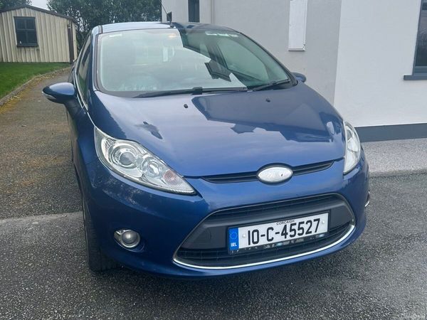 Ford Fiesta Hatchback, Petrol, 2010, Blue