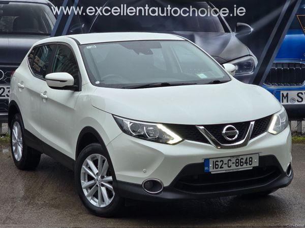 Nissan Qashqai Hatchback, Petrol, 2016, White