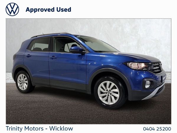 Volkswagen T-Cross Estate, Petrol, 2022, Blue