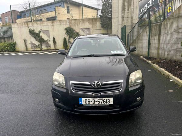 Toyota Avensis Saloon, Petrol, 2006, Black