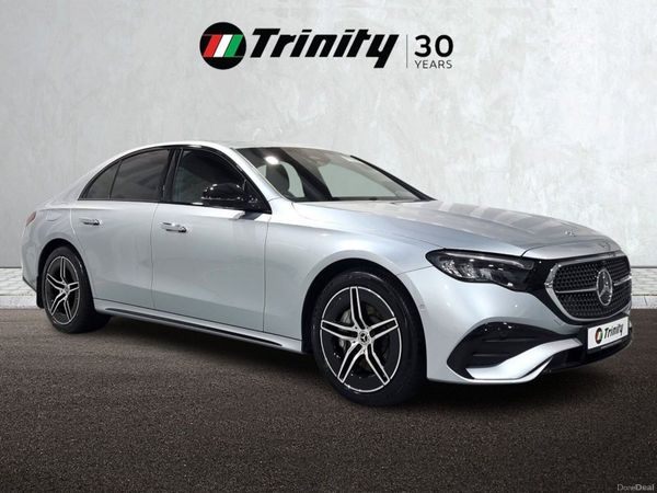 Mercedes-Benz E-Class Saloon, Diesel Plug-in Hybrid, 2025, Silver