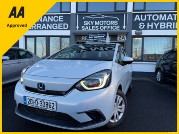 Honda Jazz Hatchback, Petrol Hybrid, 2020, White