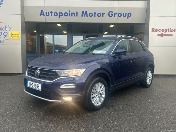 Volkswagen T-Roc SUV, Petrol, 2019, Blue